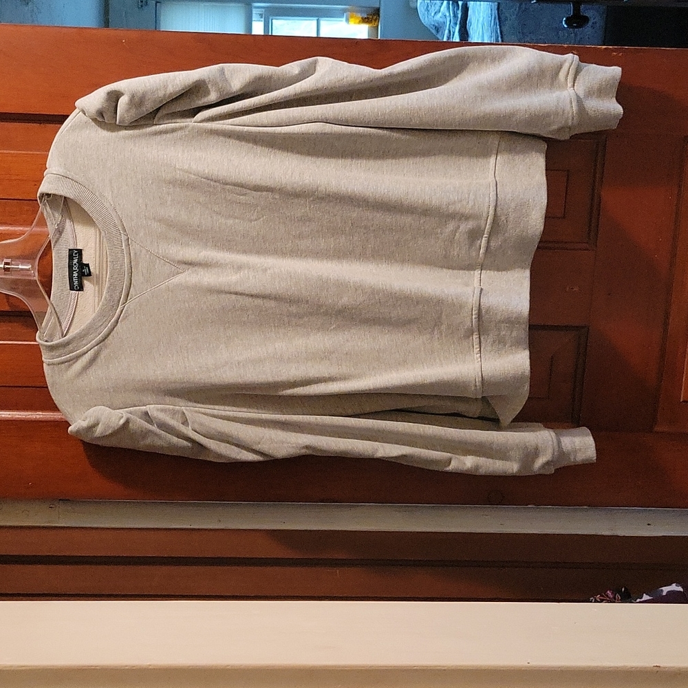 Grey puffed sleeve sweatshirt from Cynthia Rowley, Size Large